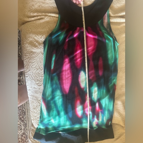 Express Dress in Rainbow Colors w/ Pockets, Sz XS Casual Summer Shift Dress - Picture 5 of 8